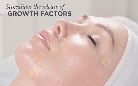 Cool Peel Stimulates growth factors Cool Peel Stimulates the release of growth factors
