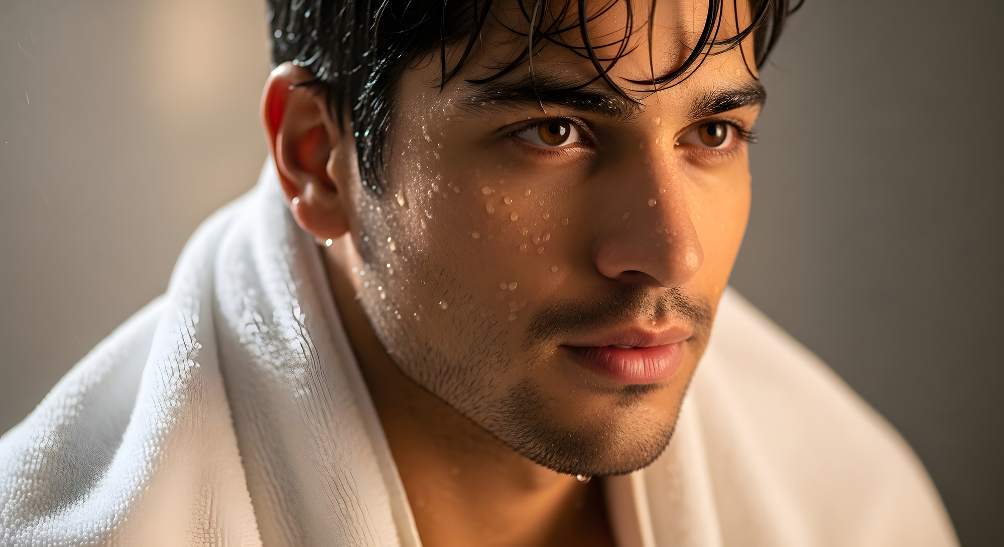 male nose after rhinoplasty