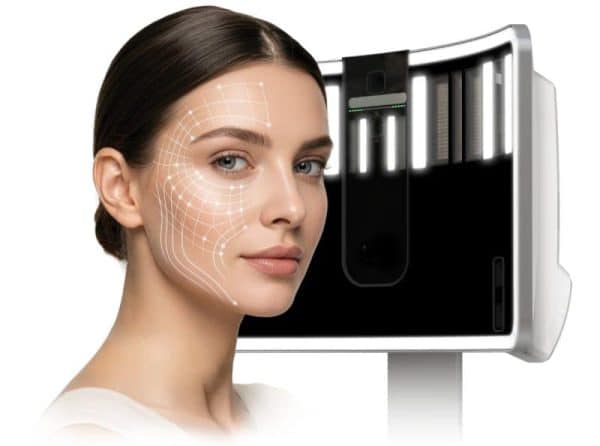 Computer imaging at the initial consultation for facial plastic surgery